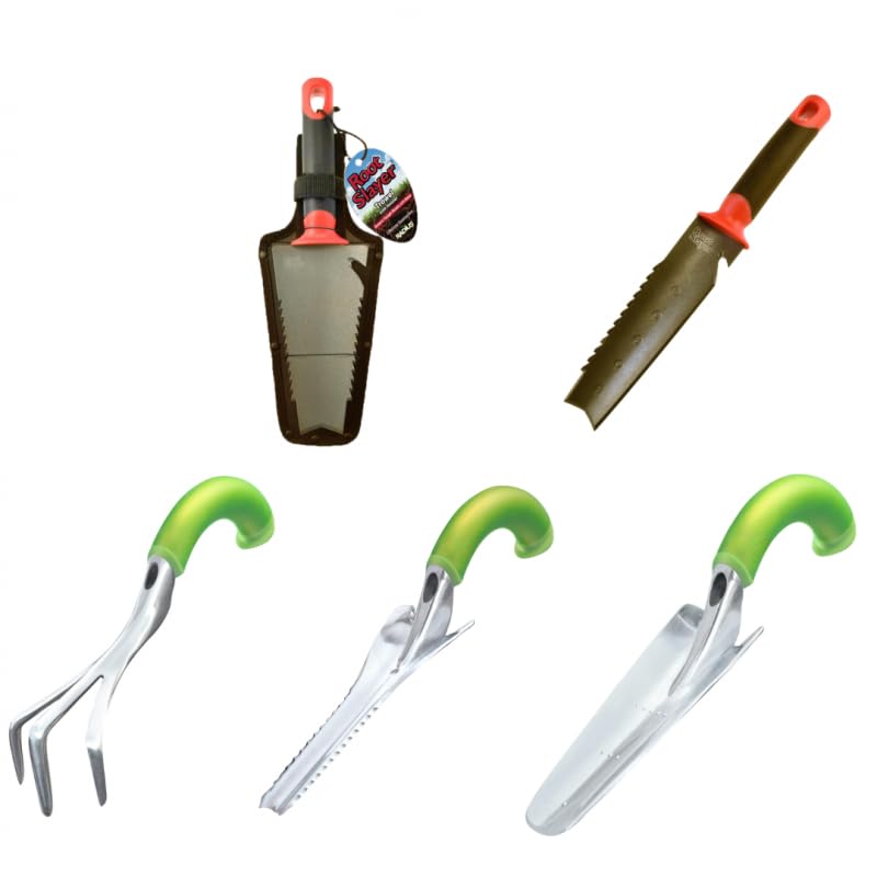 Venteo RootSlayer™ - Outils légers polyvalents pour jardin et extérieur - Pack outillage durable de qualité