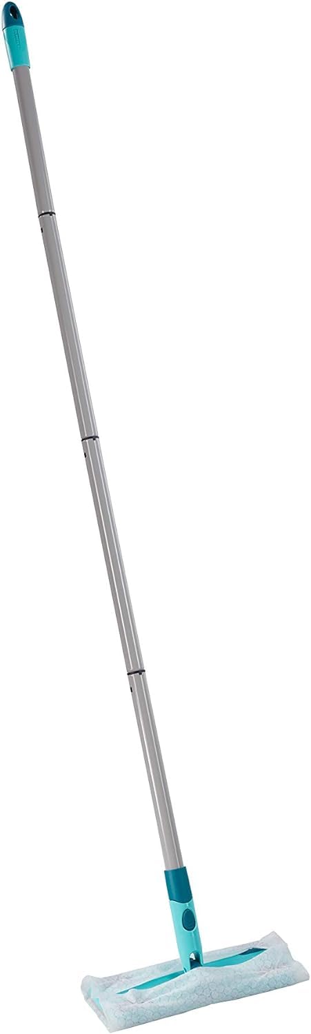 Leifheit Lave sol Clean & Away balai manche pivotant, nettoyage rapide & efficace, parfait pour des ménages fréquents, C