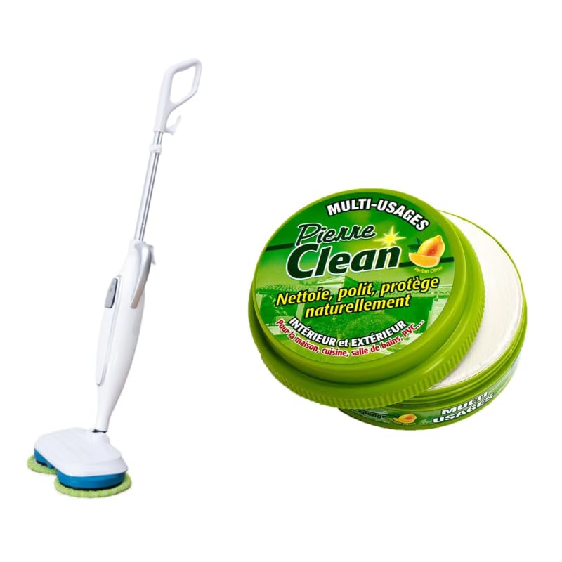 Balai électrique Venteo universel - Nettoyant automatique double tête - Nettoie, polit et protège votre maison